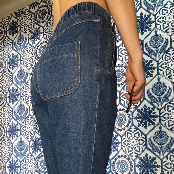 High waisted baggy unique mom jeans - Picture 9 of 16